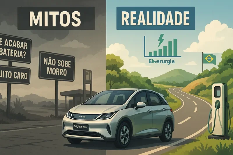 O Debate sobre Carros Elétricos no Brasil: Mitos vs. Realidade